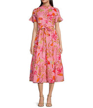 Load image into Gallery viewer, Playa Button up Midi Dress
