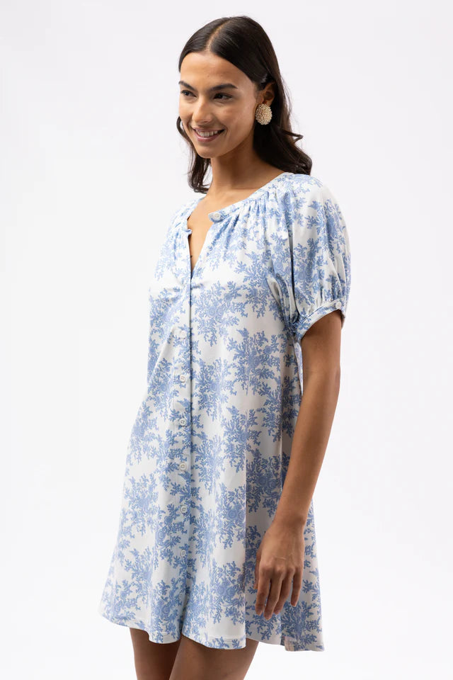 Posie Stretch Rose Bushel Dress