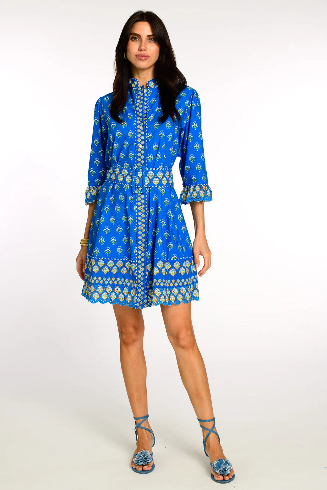 Frances Tulip Blue Dress
