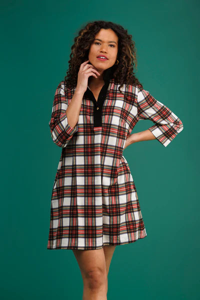 Sophia Winter Tartan Dress