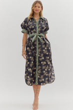 Load image into Gallery viewer, Bailey long belted dress
