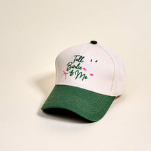 Load image into Gallery viewer, Mahj and Talk Birdie to Me Canvas Hats (baseball caps)
