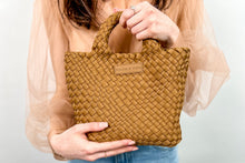 Load image into Gallery viewer, Naddy Mini Woven Tote Handbag with
