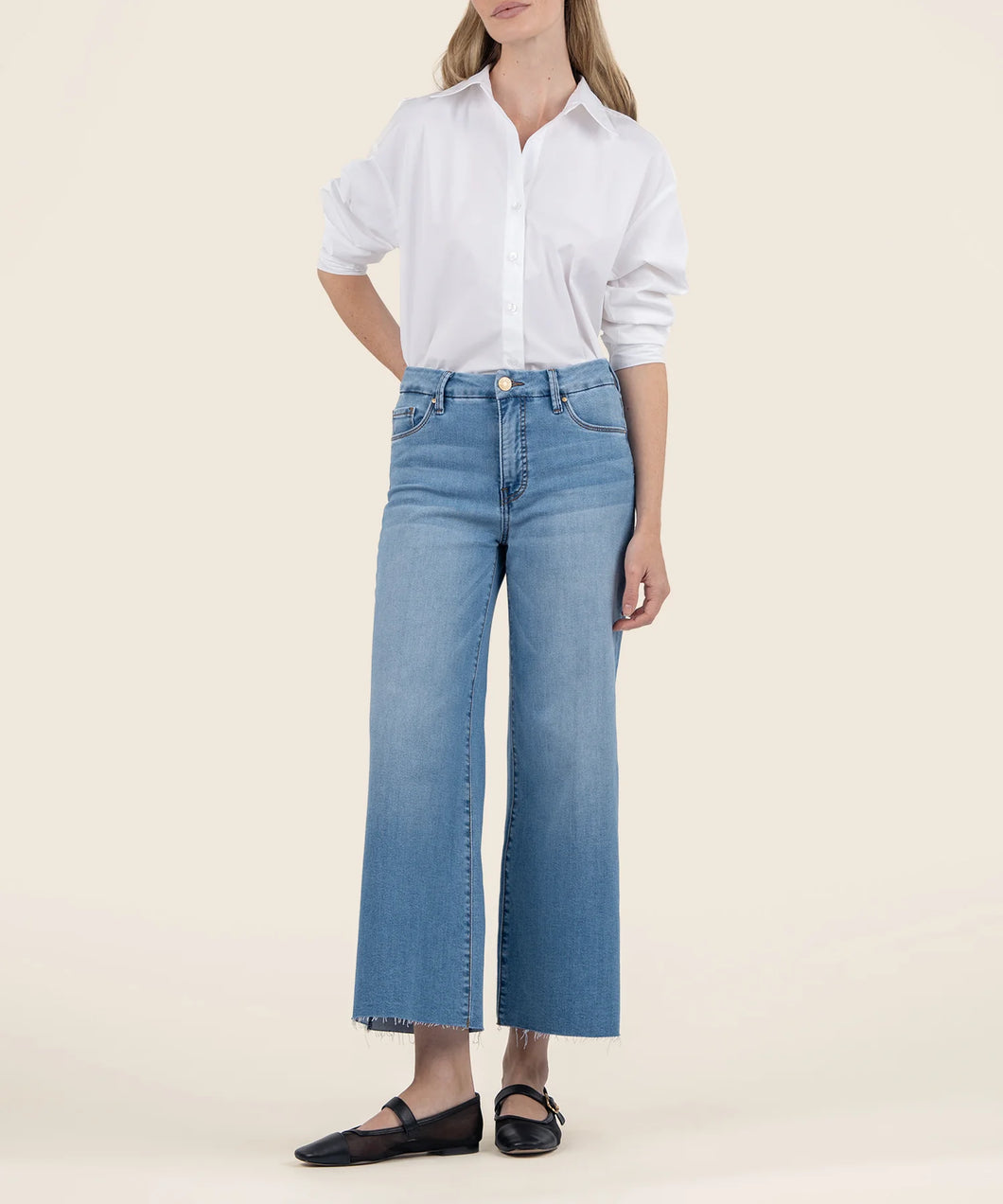 Meg high rise deference jean