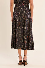 Load image into Gallery viewer, Eden Long Floral Satin Skirt
