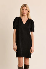 Load image into Gallery viewer, Harper Short Sleeve Black Leg of Lamb Dress
