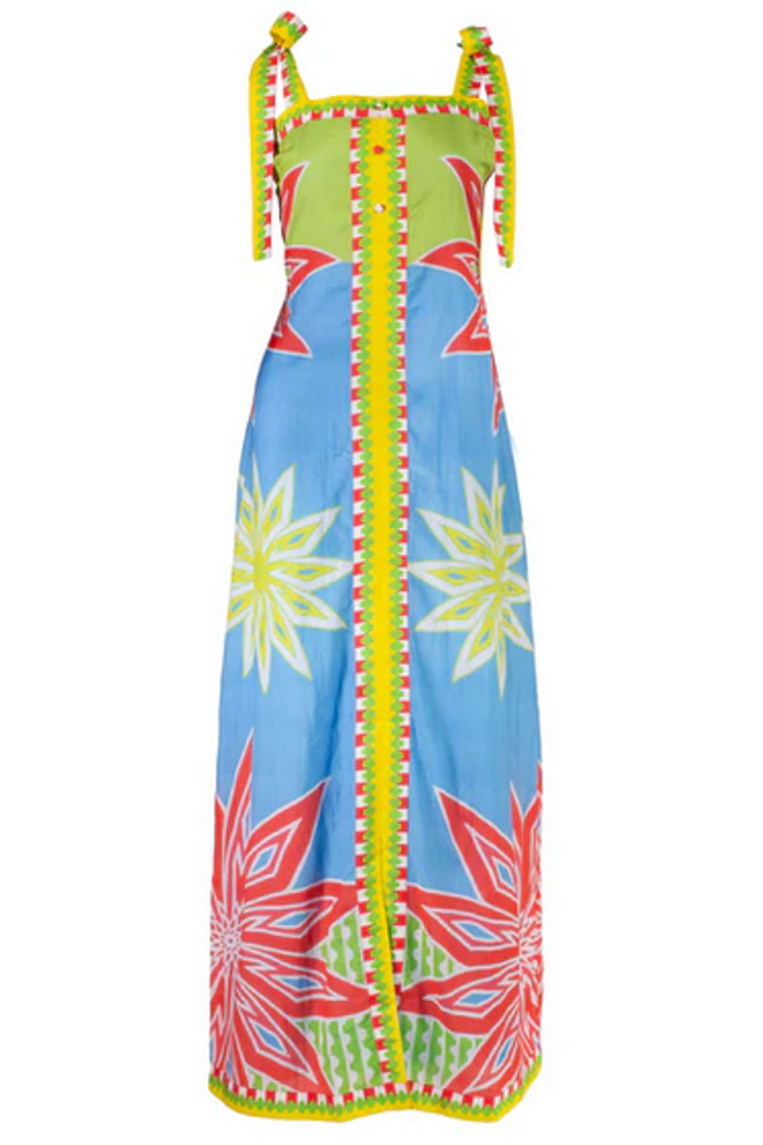 Lillian Star Print Dress by Anna Cate