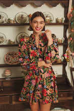 Load image into Gallery viewer, Hazel Midnight Petals Dress
