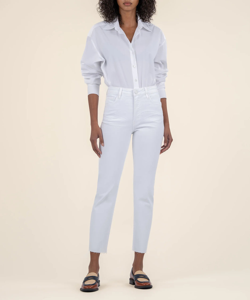 Rachael White High Rise Fab Ab (mom Jean)