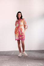 Load image into Gallery viewer, Ava Outline Palms Dress
