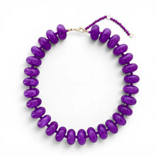 Load image into Gallery viewer, Ron Resin Rondelle Beaded Necklace

