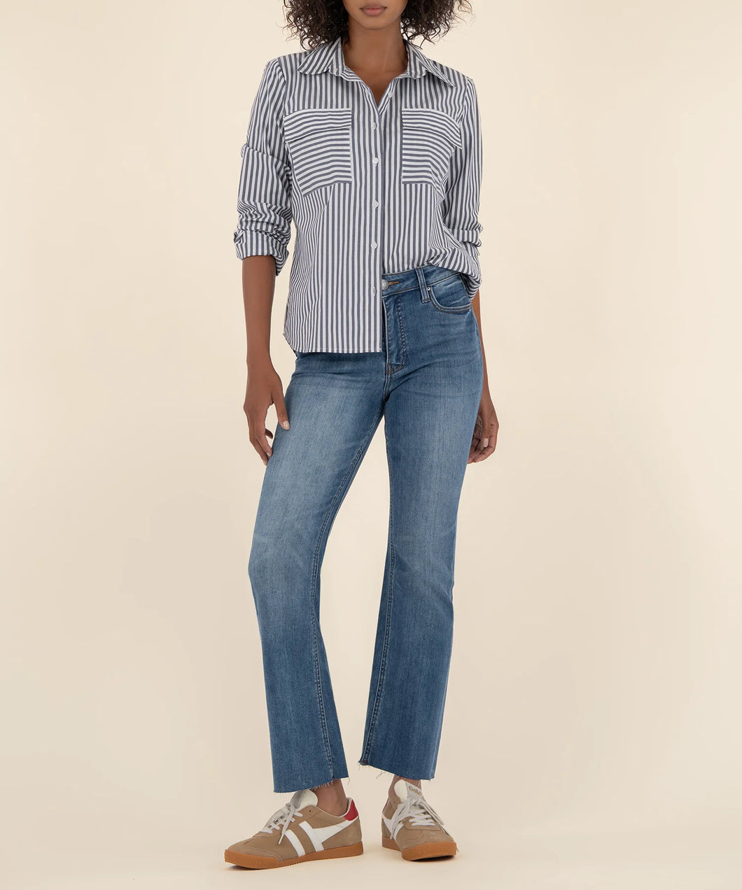 Kelsey Rigor Base Wash High Rise Fab Ab Jean