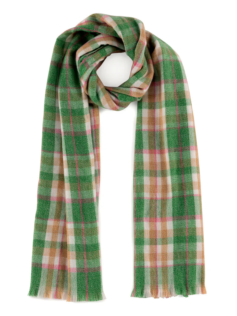 Tony Green Plaid Scarf