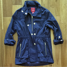 Load image into Gallery viewer, Ciao Milano Water Resistant Tess Jacket - Navy
