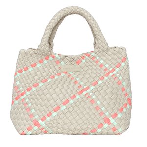 Naddy Classic Woven  Medium Size Tote Handbag with