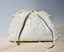 Load image into Gallery viewer, Davy Crossbody Handbag of Woven Vegan Leather

