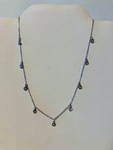 Load image into Gallery viewer, Katie 14&quot; Necklace with CZ Drops (2&quot;extender)
