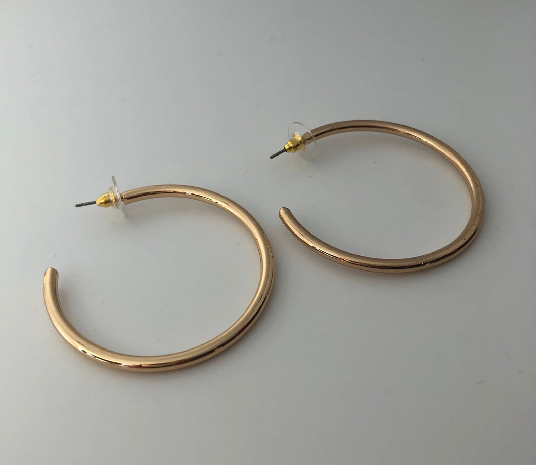 CiCi Classic Gold Hoop Earring