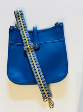 Load image into Gallery viewer, Mix and Match Snap Messenger Crossbody Vegan Handbags (guitar strap not included)
