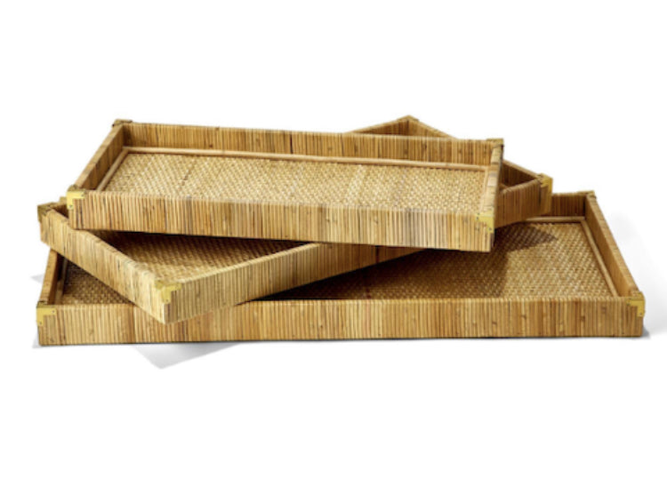Rattan Decorative Tray in Various Sizes