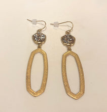 Load image into Gallery viewer, Diane Gold Dangle Earring
