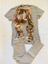 Load image into Gallery viewer, Silk and Cashmere scarf - World

